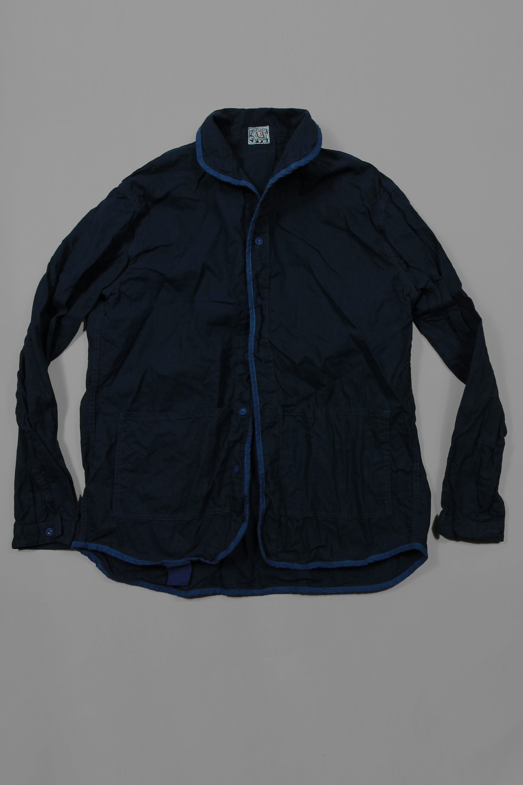 Type 467 Bound Edge Flipped Collar Shirt