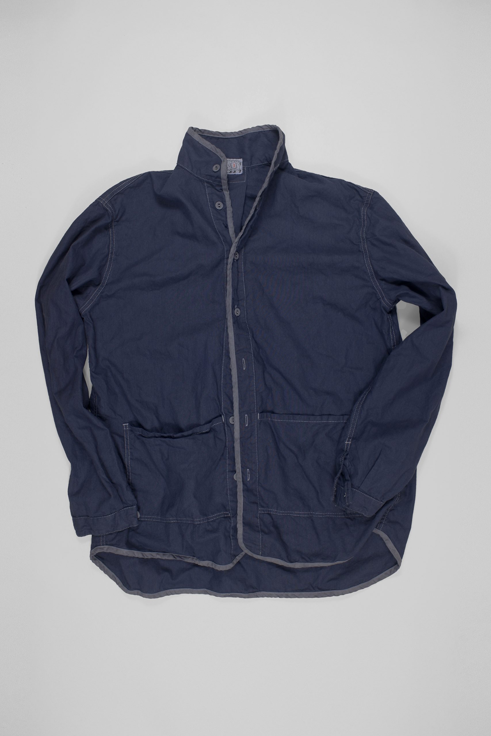 Type 467 Bound Edge Flipped Collar Shirt